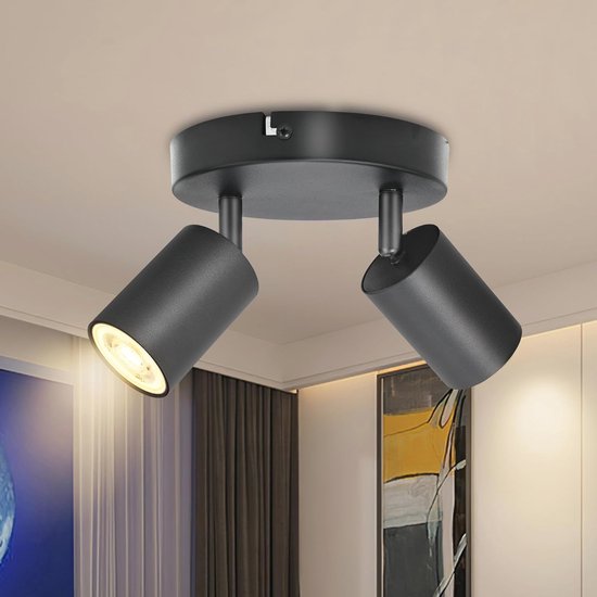 Draaibare LED-plafondlamp Tolu, 120 cm