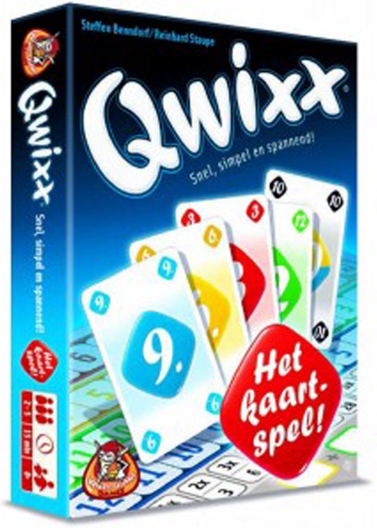 White Goblin Games - Qwixx Deluxe - Dobbelspel - 2 tot 4 spelers - Spannend tot de laatste worp - Afwisbare speelborden - Vanaf 8 jaar