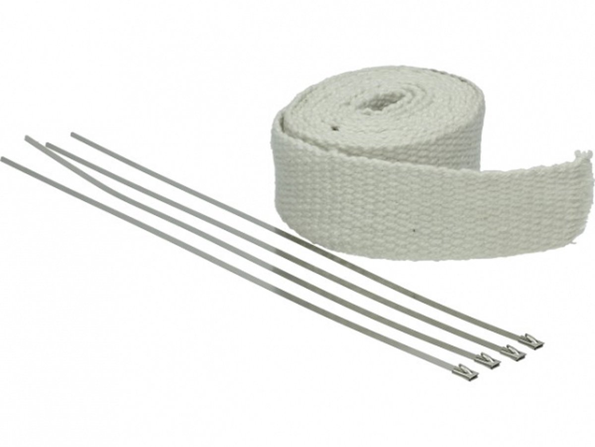 Hitteband No End 3000x50x2mm wit