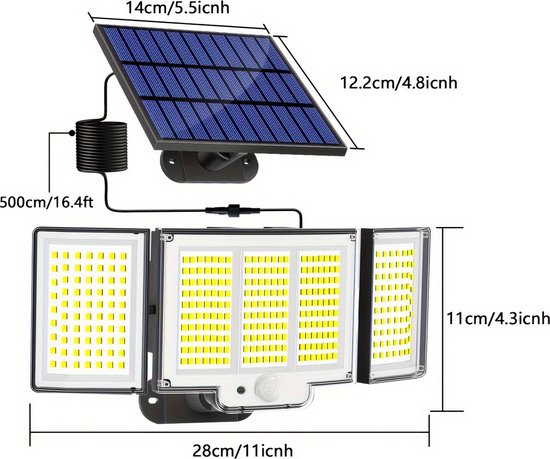 Buitenlamp zonder stroom met bewegingsmelder - Buitenverlichting kopen? | Korting tot 61