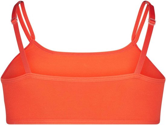 Tiener bustier topje 2 pak Skiny essentials girls blauw rood bol