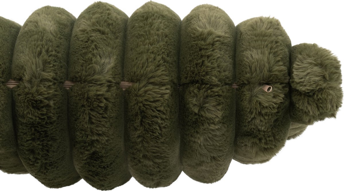 J-Line kussen Large Corduroy - polyester - donkergroen