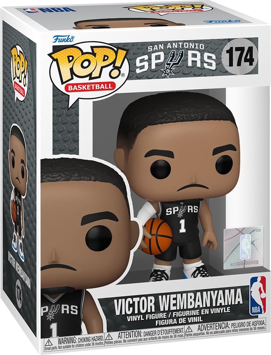 Pop! Basketball NBA: San Antonio Spurs - Victor Wembanyama Funko