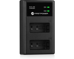FirstPower Oplader voor LP-E17 Accu voor Canon camera - Batterij voor Canon Spiegelreflex Camera's
