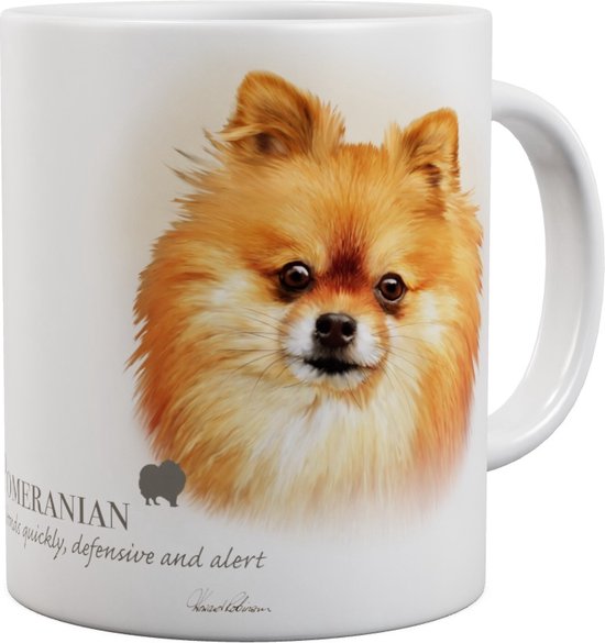 Keeshond Poméranie - Tasse 440 ml