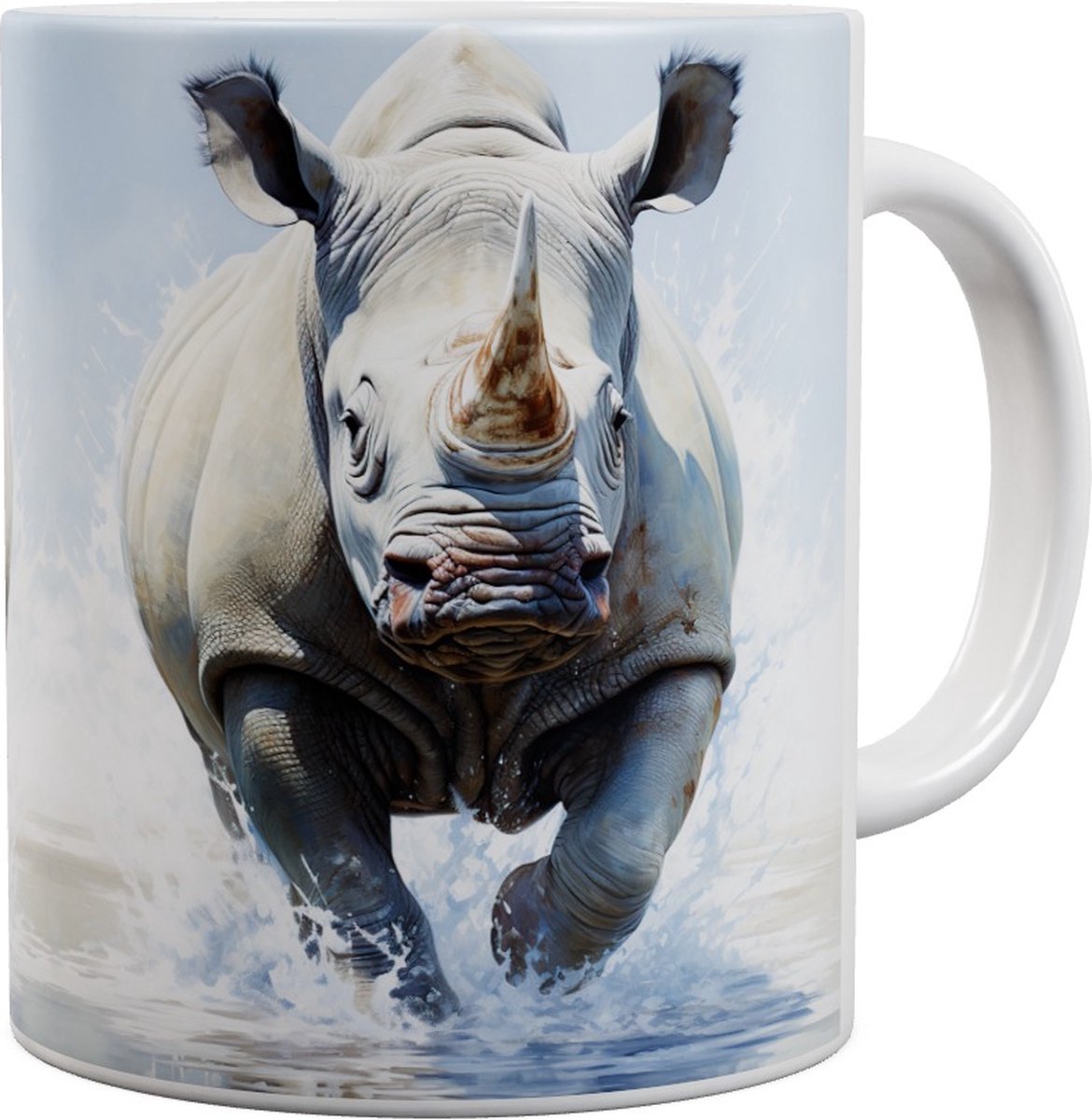 Neushoorn - Rhino - Mok 440ml 440