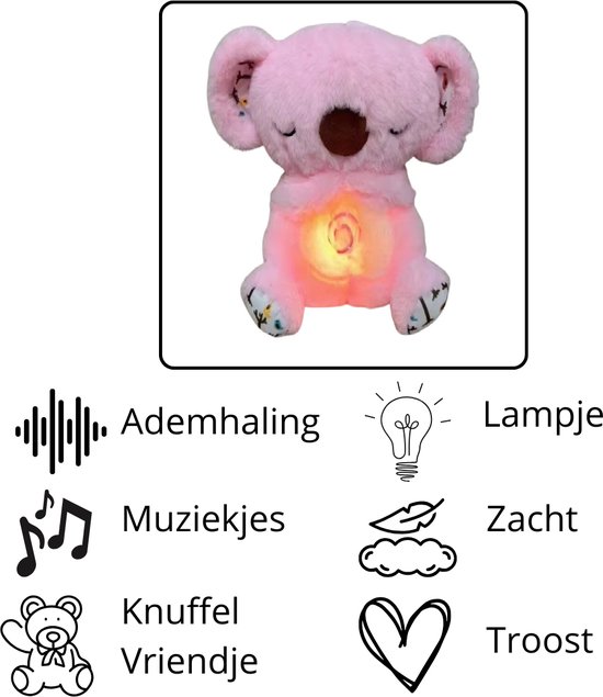 Knuffel Met Ademhaling - Koala Knuffel - Rustgevende Knuffel ..., حجم الصورة 550x635