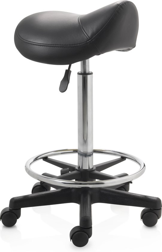 ZenGrowth ergonomische zadelkruk met hoge gasveer zwart - ZenGrowth - €98,00