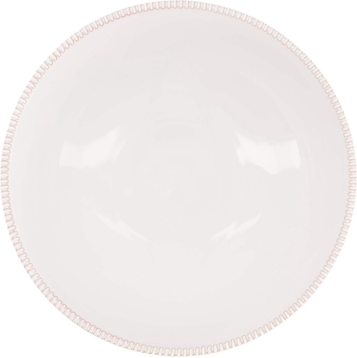 Enza Fasano - Kom Pizzolato Bianco 19cm - Kommen