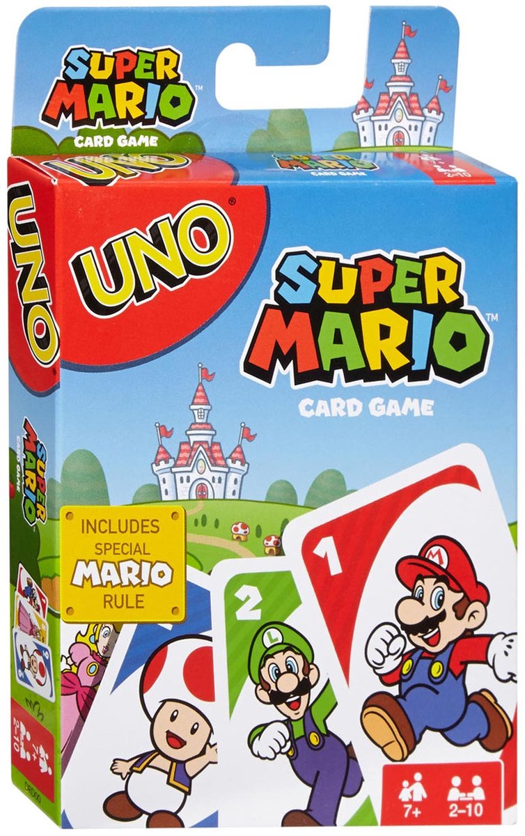 UNO Super Mario - Mattel Games - Kaartspel — afbeelding 14