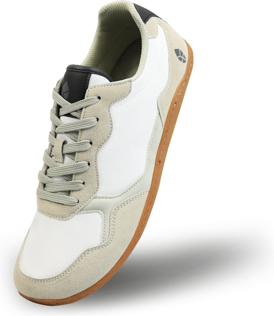 Bareshoes Classic Knit Wit - Barefoot Schoenen voor Dames en Heren - lichtgewicht schoenen voor brede voeten