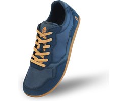 Bareshoes Classic Knit Blauw - Barefoot Schoenen voor Dames en Heren - lichtgewicht schoenen voor brede voeten