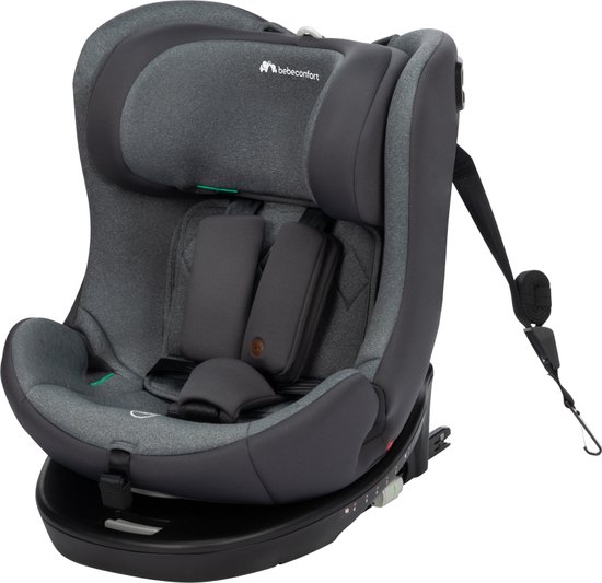 Bebeconfort EvolveFix i-Size - Autostoeltje - Tinted Graphite - Vanaf de geboorte tot 12 jaar van Bebeconfort — afbeelding 3