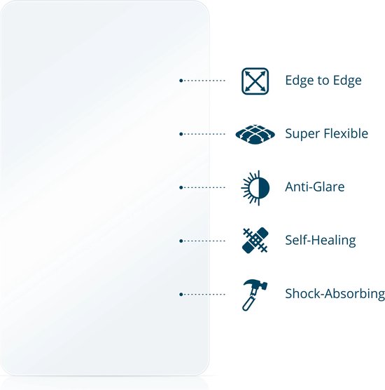 BROTECT - Protection d'écran pour Sony Xperia 1 - Film de protection mat couverture complète (2 Pièces)