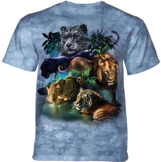 The Mountain T-shirt Big Cats Jungle T-shirt unisexe 2XL