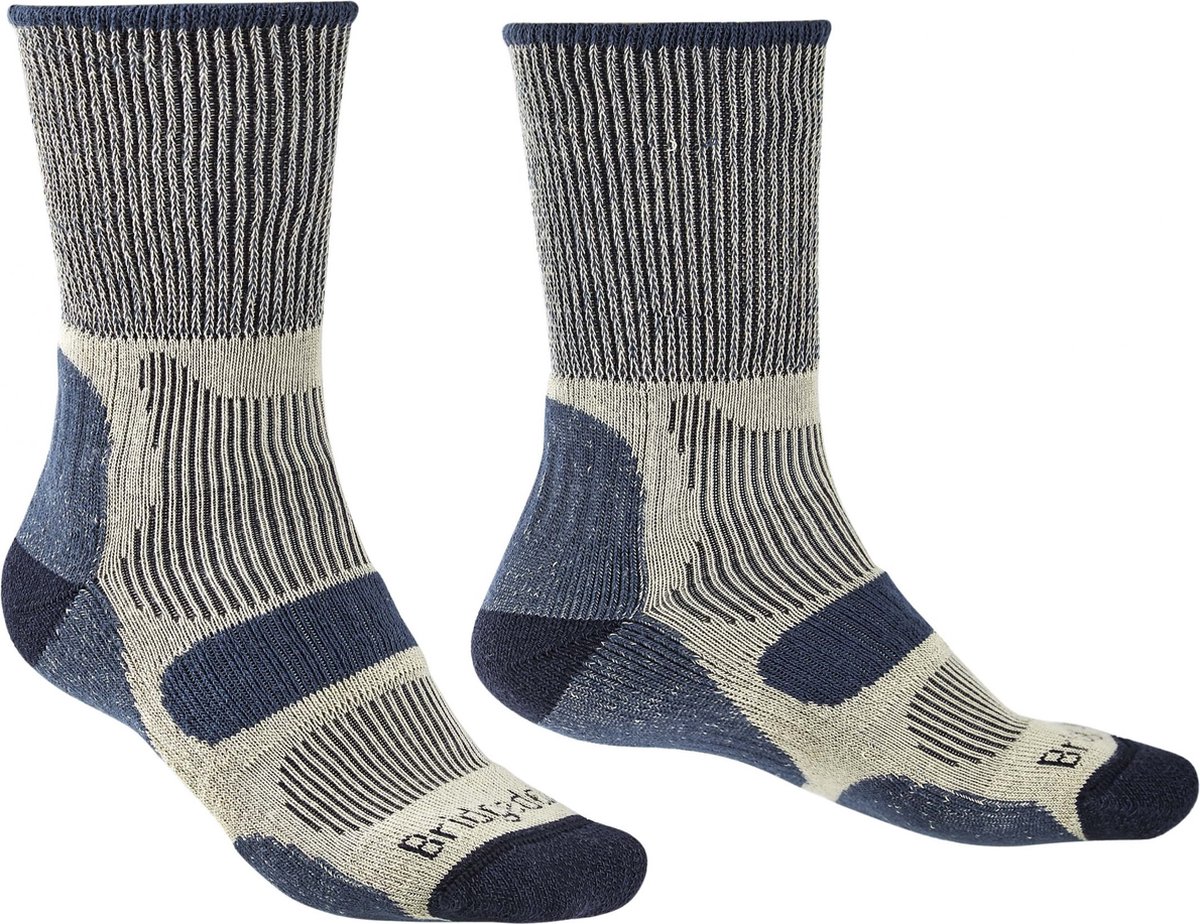 Bridgedale Heren Wandelsokken Lightweight Coolmax Indigo