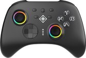Bol.com Deltaco Gaming Draadloze RGB Controller - voor Nintendo Switch PC & Mobile - 2.4G + Bluetooth 5.1 - Zwart aanbieding