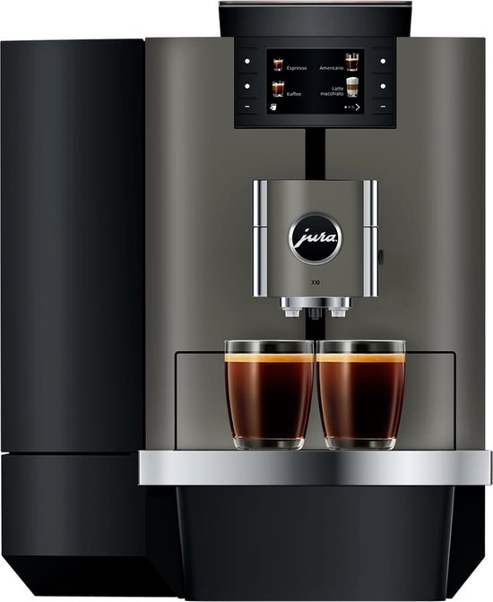 Jura X10 - Volautomaat Espressomachine - Dark Inox