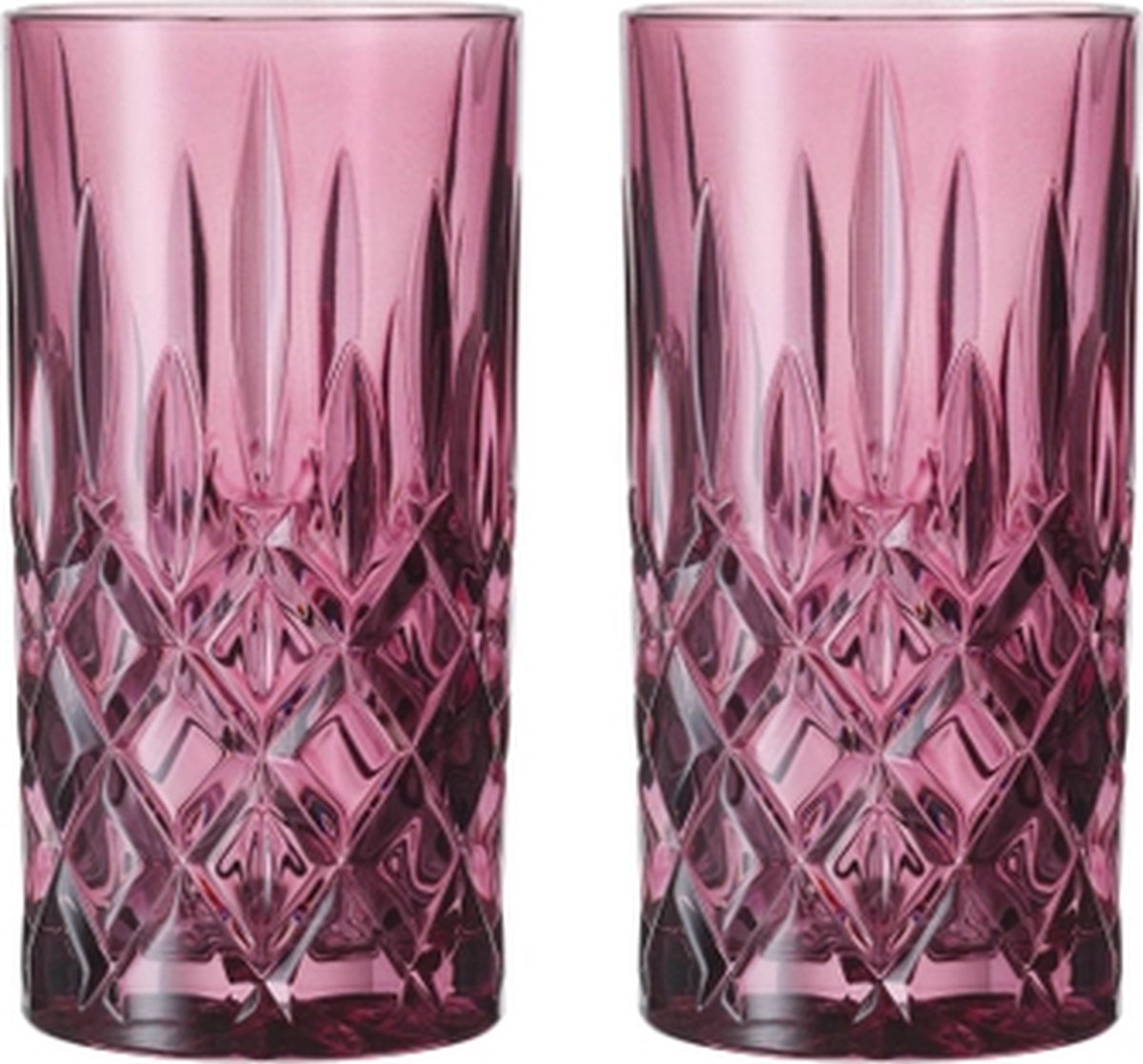 Nachtmann Noblesse Longdrinkglas 39,5 Cl Paars - 2 Stuks