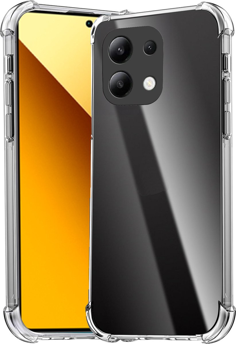 Hoesje geschikt voor Xiaomi Redmi Note 13 5G - Shockproof Transparant Back Cover Case