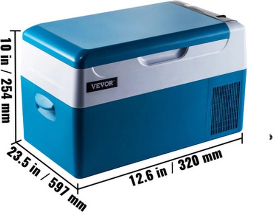 BBV Auto Koelbox - Koelbox 12V - Koelbox Elektrisch - Autokoelkast - Auto Koelbox 12V - 22 Liter - Tot 48 Blikjes - Met App en Cup Holders van BBV — afbeelding 2