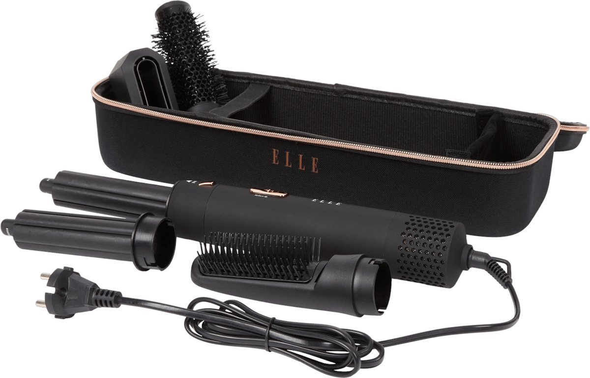 Elle - Airstyler - 5 in 1 - Met luxe opbergkoffer op Prijzenvolger.com