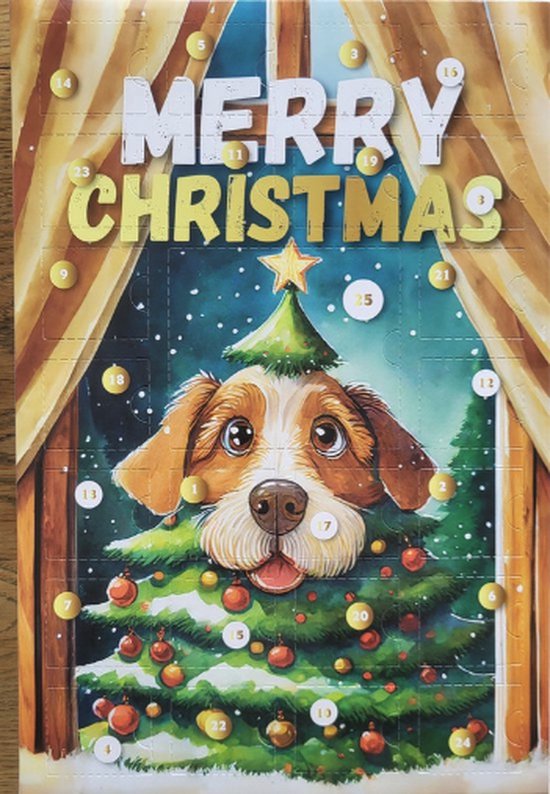 Matties Kerst Adventkalender voor Honden | De Huisdiersuper Matties Kerst Adventkalender voor Honden | De Huisdiersuper