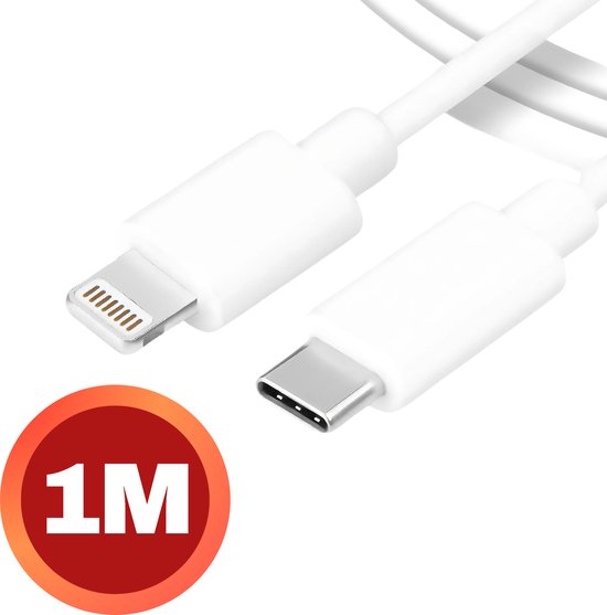 Xtronic USB-C Lightning Oplaadkabel - Geschikt voor iPhone - 1 m