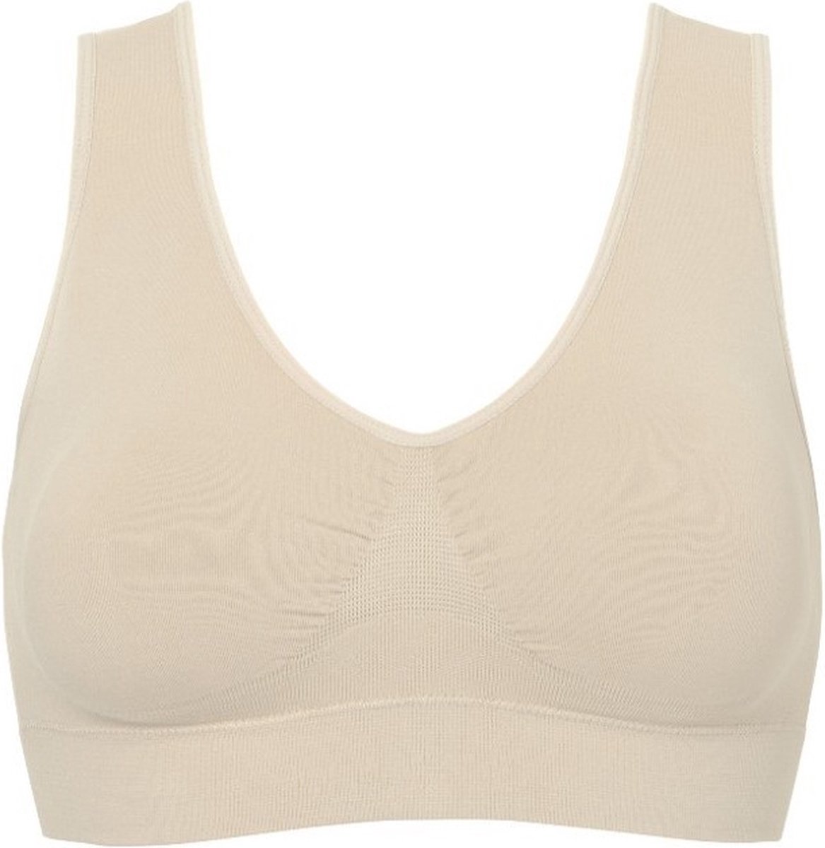 MAGIC Bodyfashion Perfect secrets Bamboe BH - Perfect comfort Bra - Bamboe bralette met brede bandjes Beige