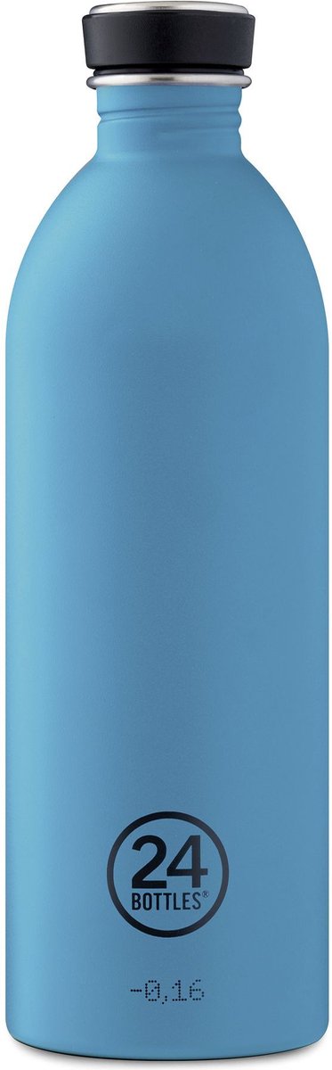 24 Bottles - Urban Bottle 1 L - Stone Finish - Atlantic Bay (24B750)
