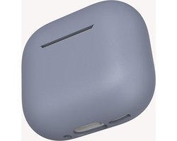 Hoesje in het Lavendel geschikt voor Apple AirPods 4 - TCH - Beschermhoes - Siliconen - Case - Soft case