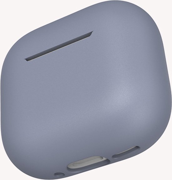 Hoesje in het Lavendel geschikt voor Apple AirPods 4 - TCH - Beschermhoes - Siliconen - Case - Soft case
