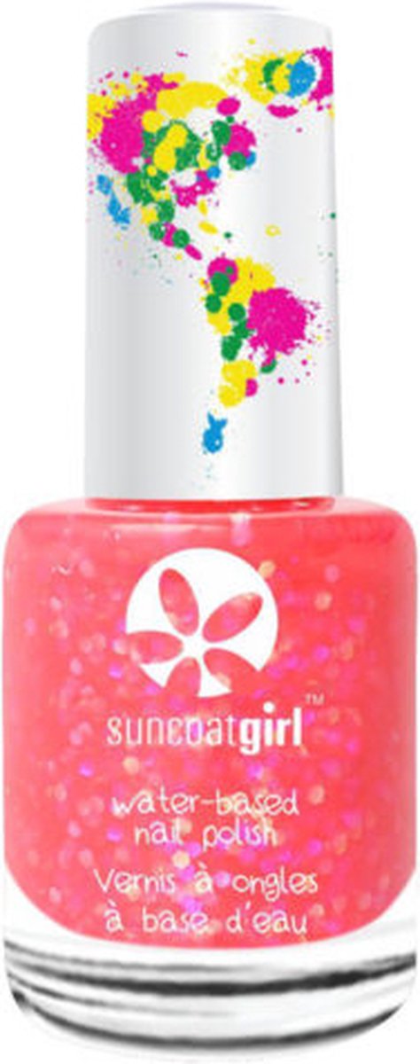 Goedkoopste Suncoat Girl - Nagellak twinkled pink - 9 Milliliter - non toxic vegan kinder nagellak