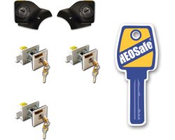 HEOSystem pakket gelijksluitend Fiat Ducato 2006-2021 (+ 3 sloten) Wit
