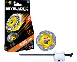 foto van Beyblade X Wand Wizard 5-70DB UX Starterpack - Tol en launcher