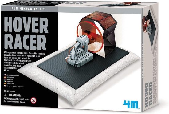 4M Kidz Lab Fun Mechanics Kit Hover Racer