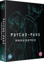 Buitenhoes voor PSYCHO-PASS: Providence Blu-ray met anime-personages en de titel.