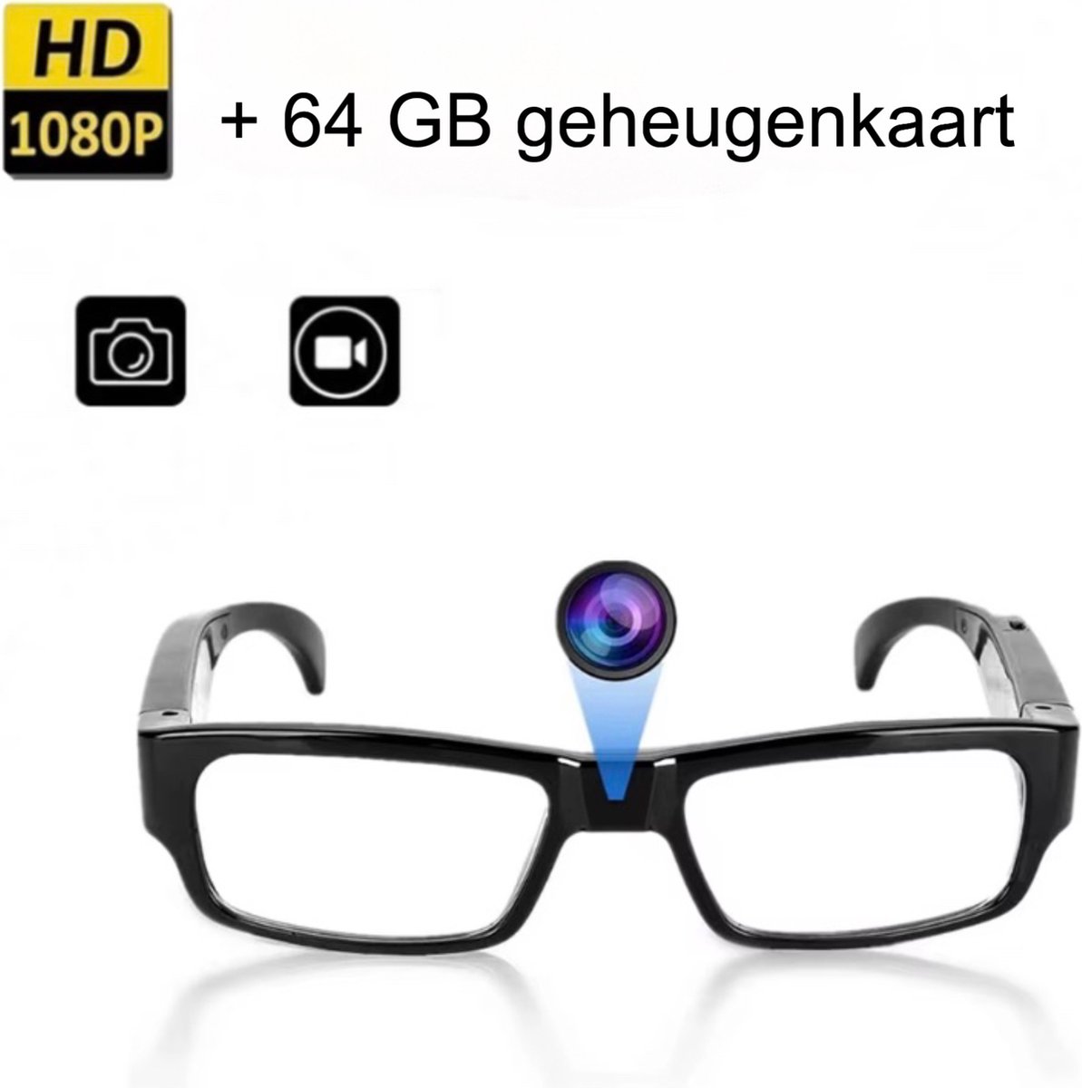 medj-Verborgen Camera - Spionage Camera - Geheime Camera - Spy Camera - Spycamera - Spion Camera - Verborgen Mini Camera - Spy Camera Mini - Afluisteren - Afluisterapparatuur