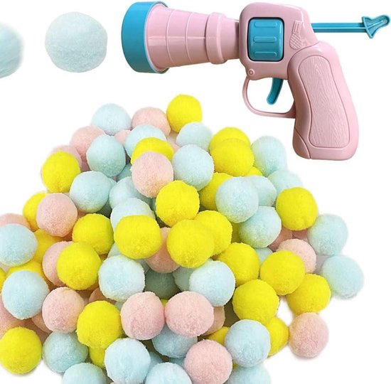 100 Stuks Kattenballen Van Vilt – Zachte, Kleurrijke Pompons Van 30 Mm, Veilig En Niet-giftig, Perfect Voor Binnenkatten En DIY-projecten