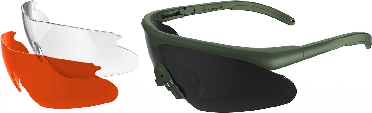 Swiss Eye Bril Raptor Pro 10166 Groen