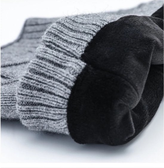 Halswarmer, fleece nekwarmer voor dames en heren, multifunctionele winter buissjaal, bivakmuts en skimasker, Blauw zwart., Eén maat