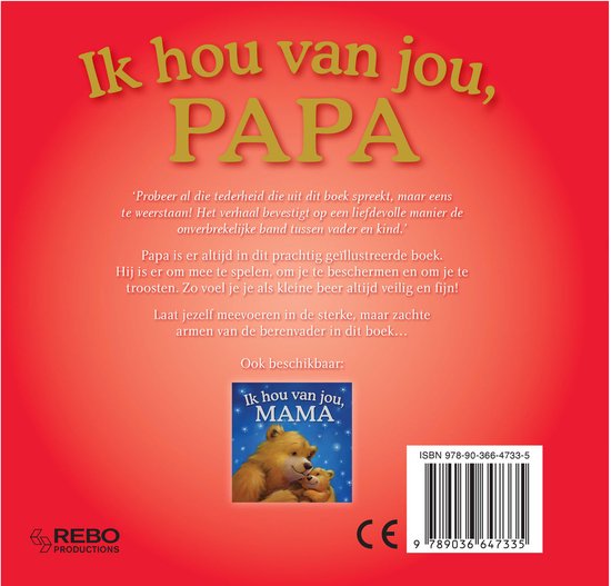 Ik hou van jou, papa