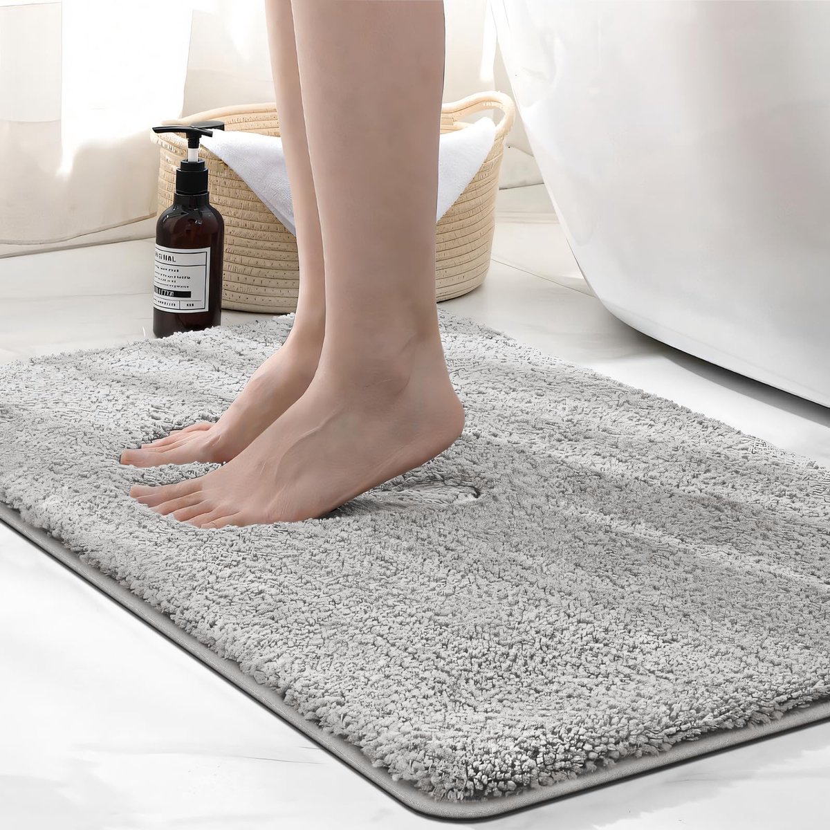 JGS ® Zachte en Snel Droge Badmat van Microvezel voor Veiligheid en Comfort in de Badkamer