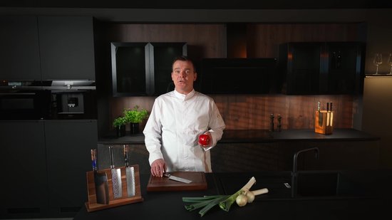 Shinrai Japan Eclipse Series - Damas Nakirimes - 18 cm - Rasoir - Coffret cadeau de Luxe - Design ergonomique