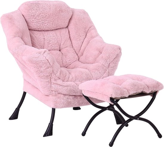 Geïsoleerde moderne lichtblauwe fauteuil met kussen-armleuningen houten