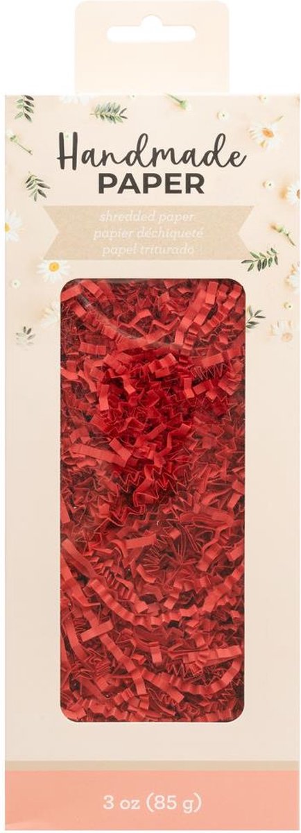 American Crafts Papiersnippers Rood - Papierpulp maken - 34017594
