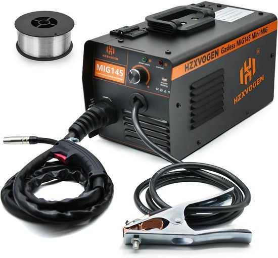 200A Hzxvogen Soudeuse Mig Sans Gaz Mig En Aluminium D'Arc Mma Tig 4 En