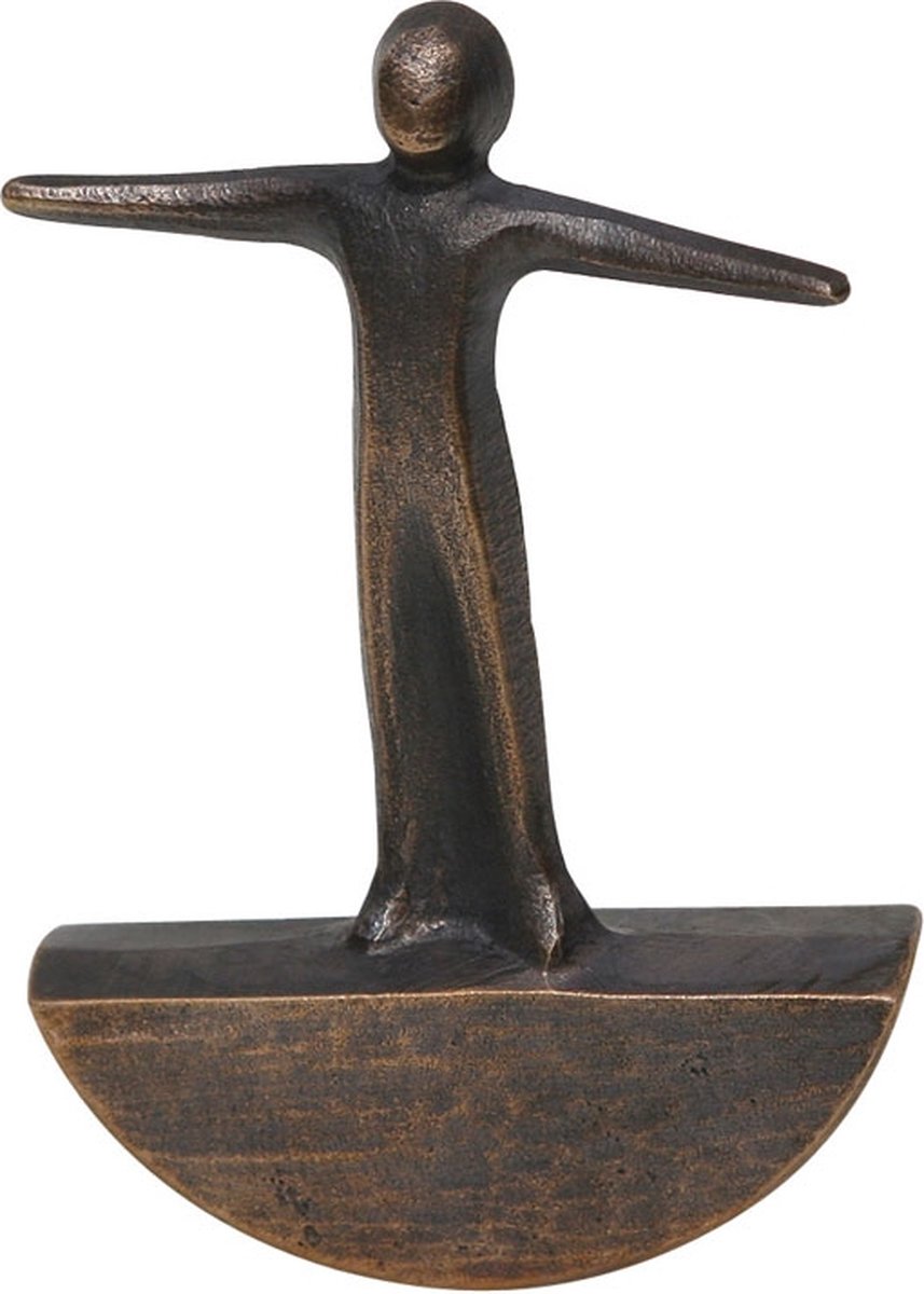 Beeldje balance brons