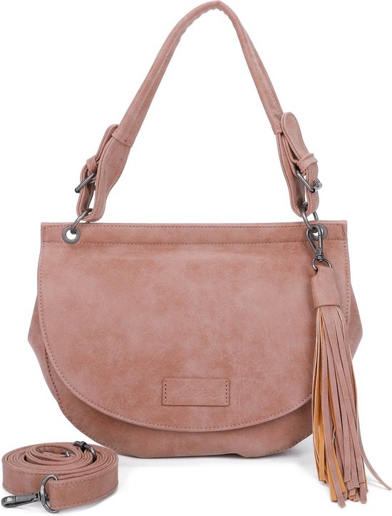 Fritzi aus Preußen Schoudertas Vintage Fritzi41 Hobo Vintage Roze