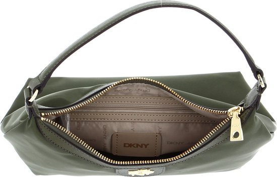 DKNY Sac à épaule bandoulière Sac à main Carol MD Pouchette Military Green Olive